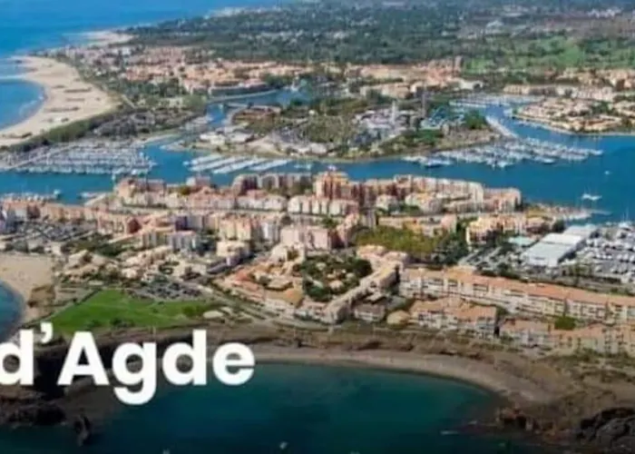 Le Port Dauphin : Vue Bateaux; Piscine; Cap D'agde Διαμέρισμα